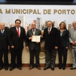 Homenagem na Câmara Municipal de Porto Alegre - 24 de maio